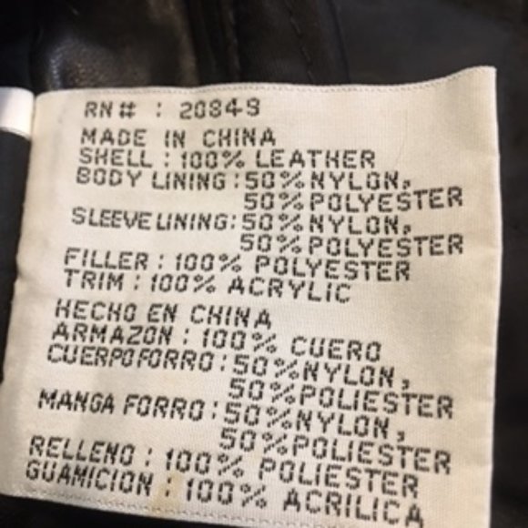 RARE Vintage (1997) James Bond 007 Leather Jacket  Size XL ( NOT A REPRODUCTION) - Picture 10 of 15